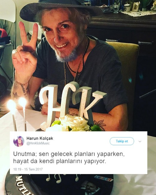 Harun Kolçak ölümünü hissetmiş işte son görüntüsü