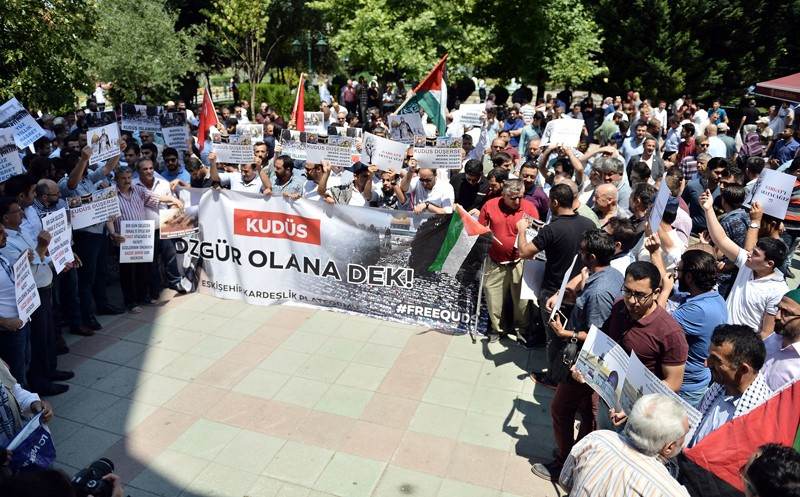 Türkiye'nin dört bir yanında İsrail böyle protesto edildi