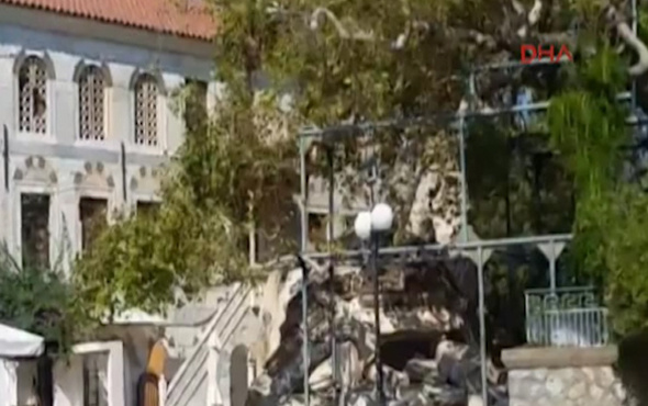 Ege depremi Yunanistan'da can aldı