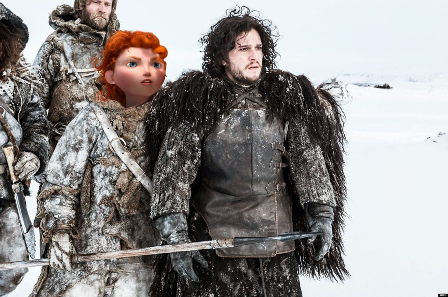 Disney Karakterleri Game Of Thrones'da 