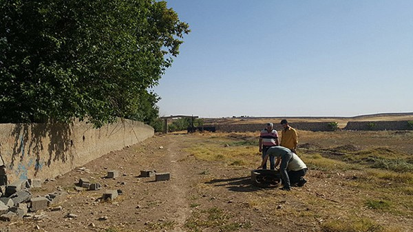 Nusaybin'de mezarlıkta bulundu! Suriye'ye kadar uzanıyor