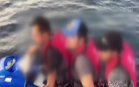  Ege Denizi'nde yasa dışı geçişler; 4 kişi yakalandı 