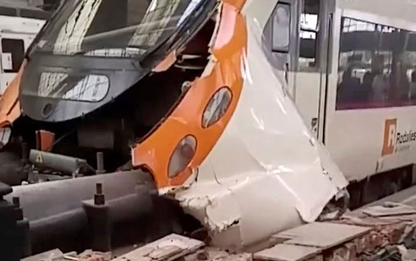 İspanya'da tren kazası! Çok sayıda yaralı var