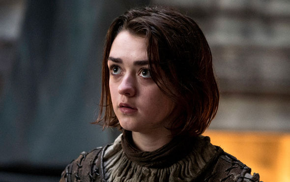 Westeros'ta kaybeden Arya Stark aşkta kazandı sevgilisine bakın
