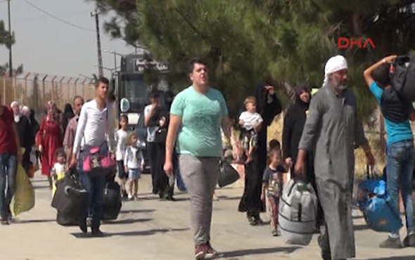 Bayram tatili için ülkelerine giden Suriyeliler'den 16 bini Türkiye'ye döndü