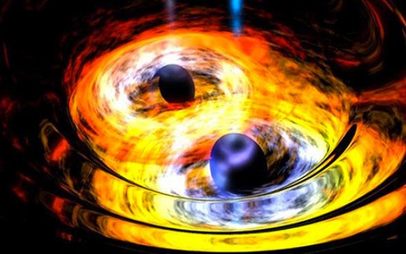 Birbirinin yörüngesinde dönen kara delik çifti keşfedildi