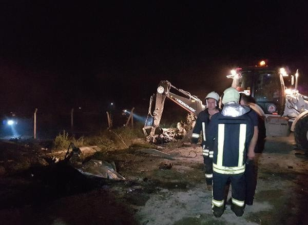 LPG tankeri tır ile çarpıştı Denizli'de hava aydınlatan korkunç kaza