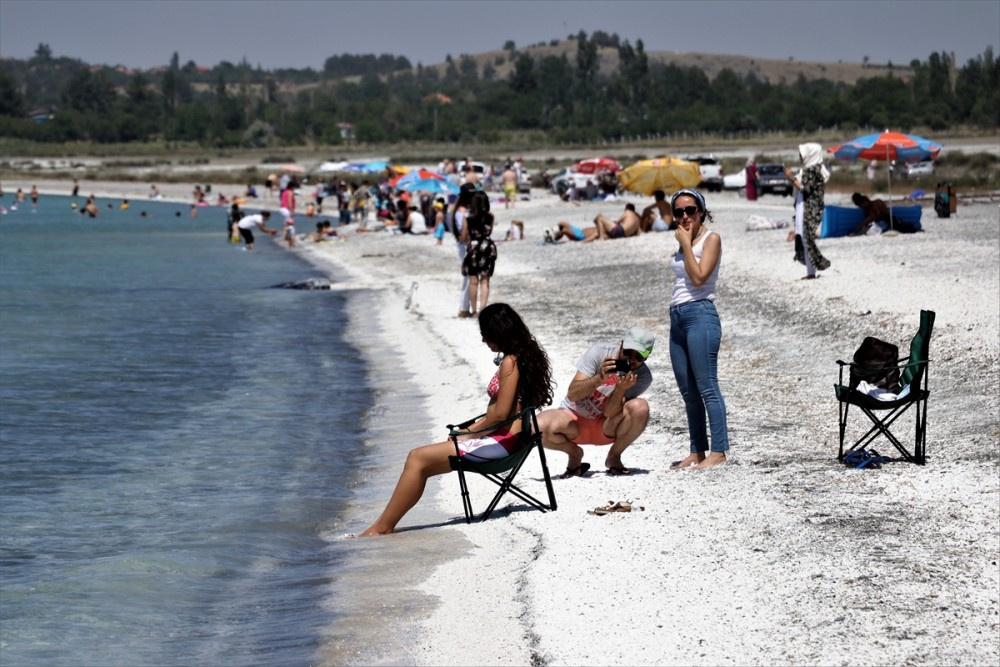 Burası Maldivler değil Burdur! Turistler akın akın geliyor