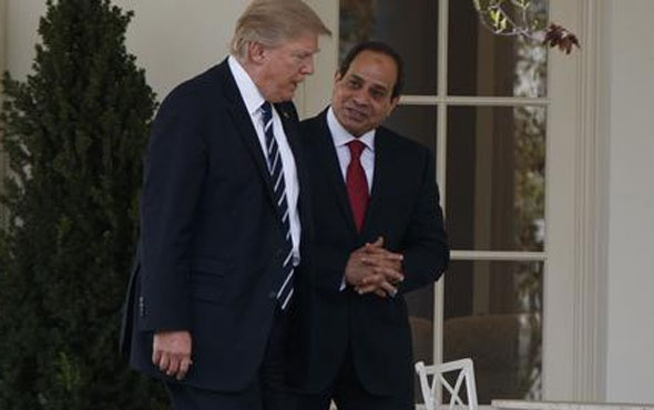 Trump ve Sisi'den Katar diplomasisi