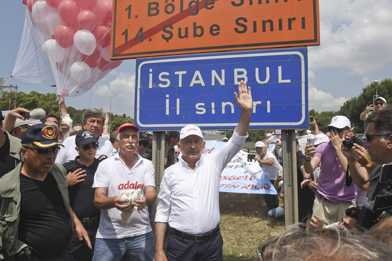 Kılıçdaroğlu İstanbul'a girdi rekoru kırdı