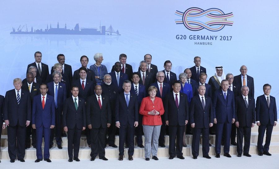 G-20'de herkes onlara baktı Trump ve Erdoğan kafa kafaya!