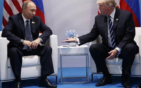 Trump ve Putin ilk kez bir arada: İlginç sözler!