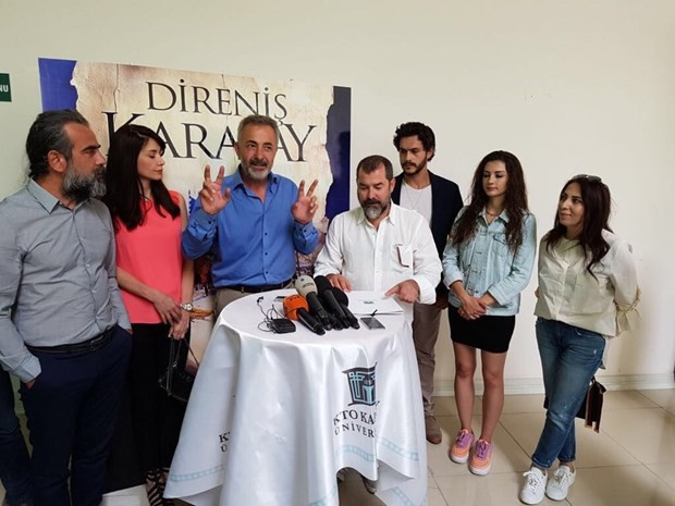 Direniş Karatay'ın çekimleri başladı! Mehmet Aslantuğ ''Hasretimiz var''