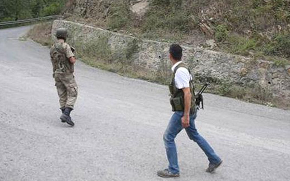 Trabzon'da PKK'lı teröristlerle çatışma çıktı!