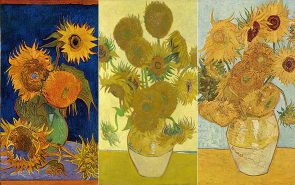 Facebook'tan Van Gogh'un 'Ayçiçekleri' serisine özel sergi 