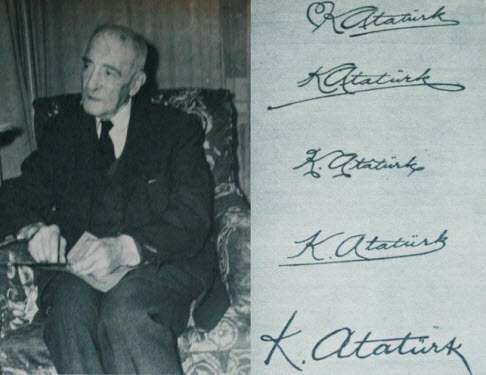 Atatürk’ün imzasının az bilinen hikayesi