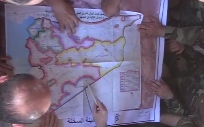 Esad askerlerinin Hatay hayali! Skandal haritaya bakın