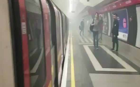 Londra metrosunda yangın!