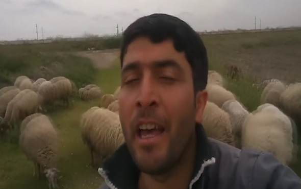 Azeri çoban sesiyle fenomen oldu