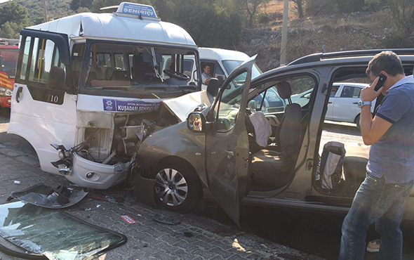 Aydın'da feci trafik kazası: Çok sayıda yaralı var!