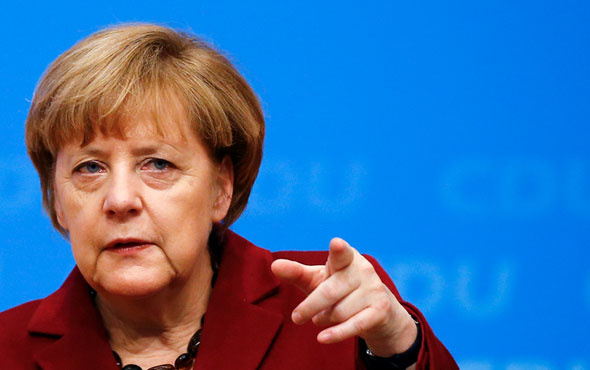 Merkel'e 'muhatabımız değilsin' göndermesi