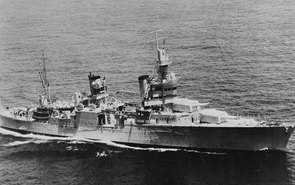Kayıp ABD savaş gemisi 72 yıl sonra bulundu