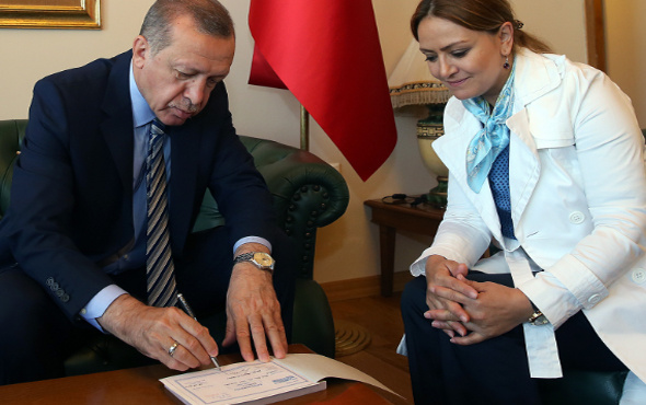 Cumhurbaşkanı Erdoğan'dan KADEM'e kurban bağışı
