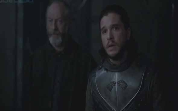 Jon Snow: 'Bak Kraliçem! Sana İki Çift Lafım Var'