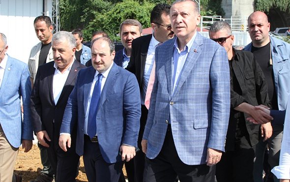 Cumhurbaşkanı Erdoğan Rize'de