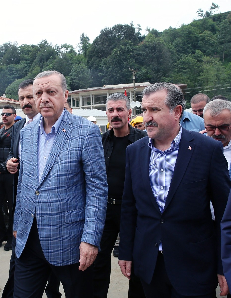 Cumhurbaşkanı Erdoğan Rize'de