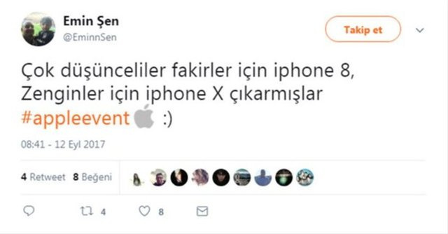 Iphone 8 çıktı sosyal medya yıkıldı!