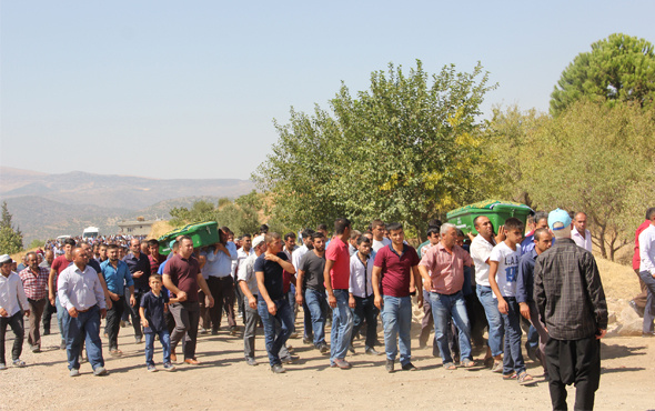 Gaziantep'te gölette boğulan 2 kişinin cenazesi defnedildi