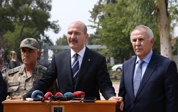 Süleyman Soylu 'ilk kez duyuyorum' deyip Hatay'da paylaştı