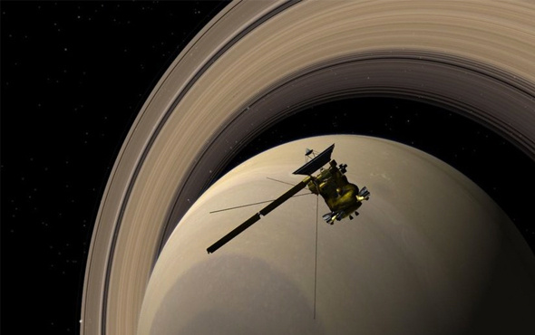 Cassini'nin ölüm dalışı başladı son öpücük kaydedilecek