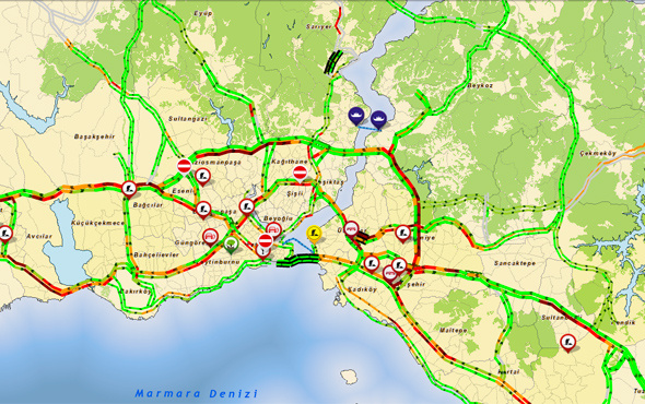 İstanbul'da okullar açıldı trafik ve yol durumu nasıl?