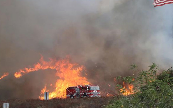 California'da orman yangınları nedeniyle olağanüstü hal ilan edildi