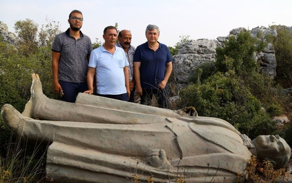 Atatürk heykelinin araziye atılmasıyla ilgili yeni gelişme