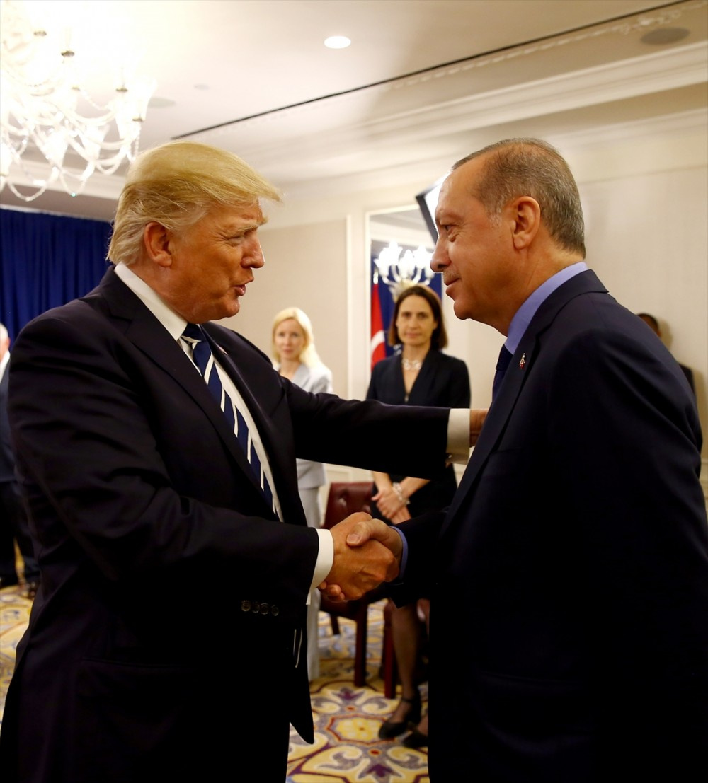  Recep Tayyip Erdoğan ve Donald Trump görüştü