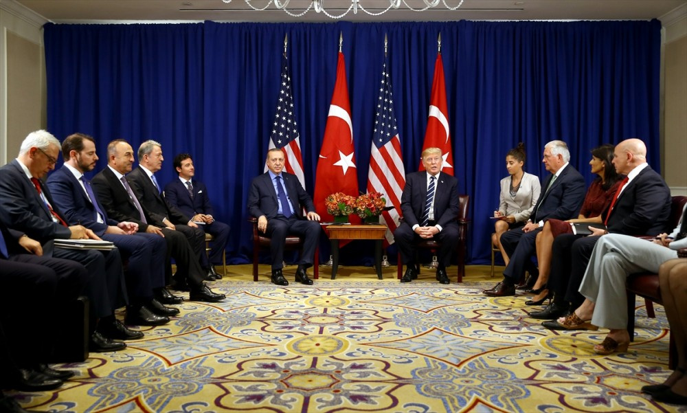  Recep Tayyip Erdoğan ve Donald Trump görüştü