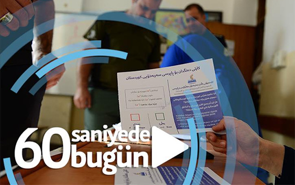 60 saniyede bugün (25 Eylül 2017)