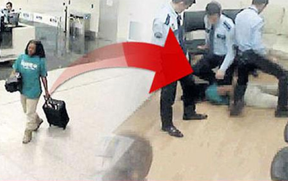 Havalimanında akılalmaz ölüm: o polis aranıyor!