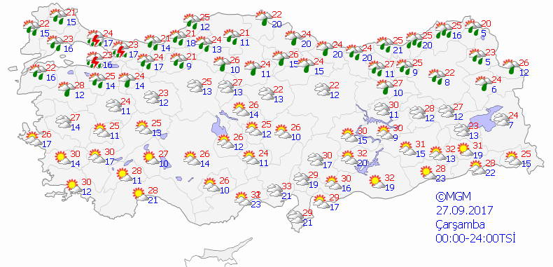 İstanbul ve 4 il için çok kuvvetli yağmur alarmı verildi!
