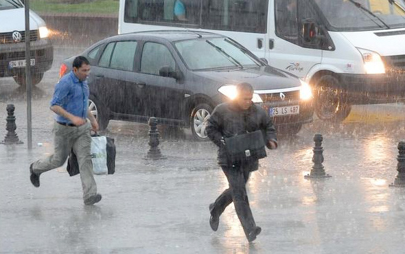 İstanbul saatlik hava tahmini çok kuvvetli yağmur alarmı