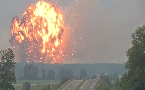 Ukrayna'da patlama! 30 bin kişi tahliye ediliyor