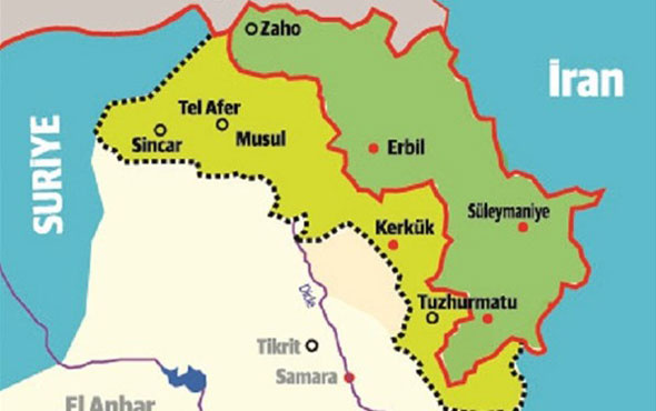 İşgalci Barzani topraklarını 13 yılda yüzde 80 büyüttü!