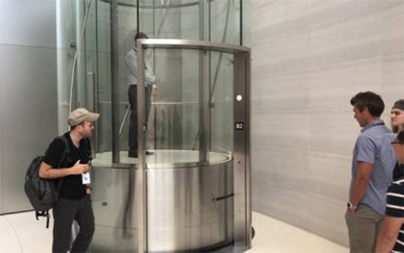 Apple'dan teknolojinin son harikası dönen asansör
