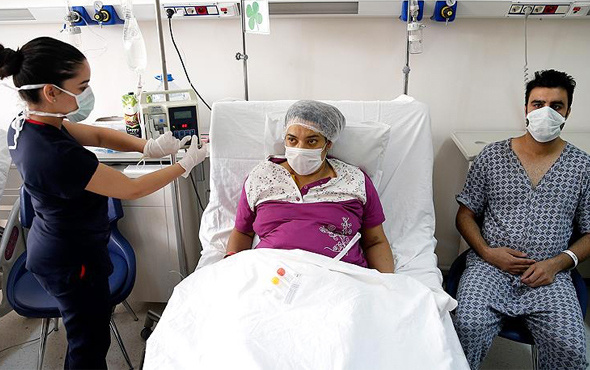 Karaciğer hastası İranlı kadına hemşehrisinden nakil