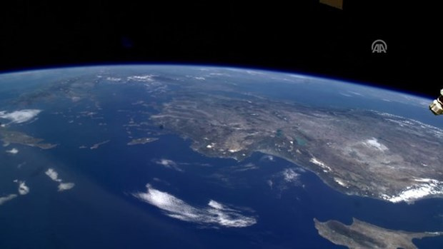 Rus kozmonot uzaydan Ağrı Dağı fotoğrafı paylaştı