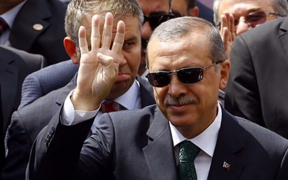 Erdoğan talimat verdi AK Parti Rabia afişi için harekete geçti
