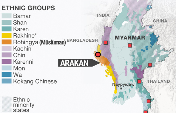 Arakan nerede? Myanmar cesetleri yakıyor son durum fena